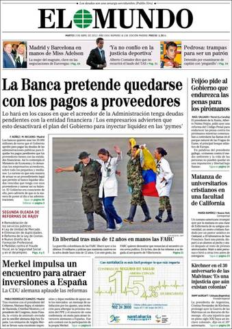 Estructura de los periódicos en la actualidad