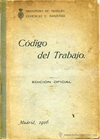 Código de trabajo de 1926