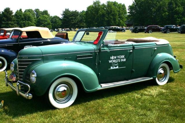 First convertible with power top