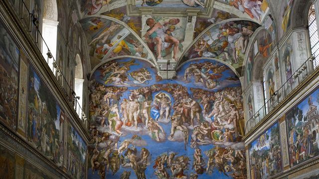 Completion of the Sistine Chapel ceiling