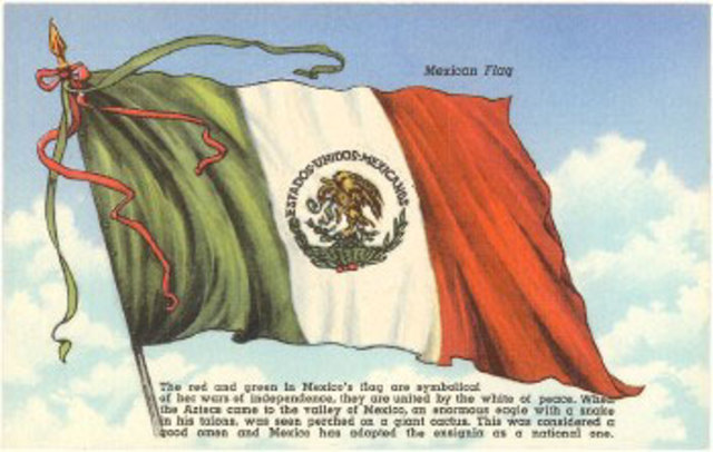 Mexico declares independence from Spain