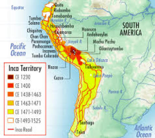 Inca Empire Founded