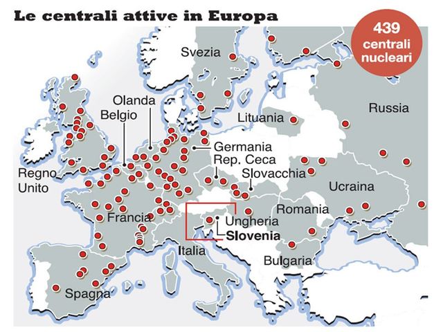Centrali nucleari in Europa
