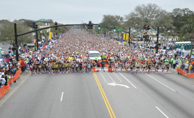 The Cooper River Bridge Run