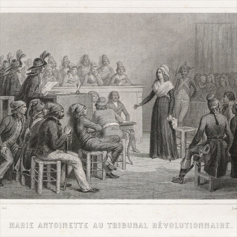 Creación del Tribunal Revolucionario contra los sospechosos de ir en contra de los principios de la Revolución.