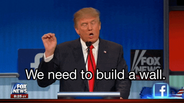 Donald Trump make comments during his speech