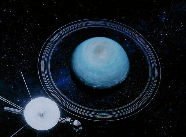 In the 1980’s, a scientist thought that since Uranus had rings, that Neptune might also.