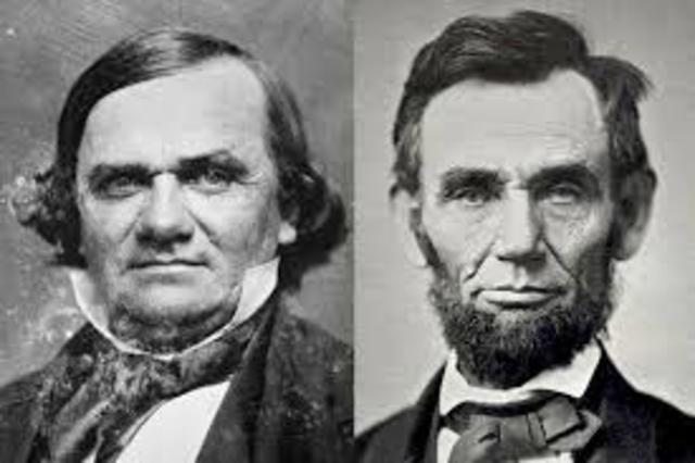 Abraham Lincoln vs. Stephan Douglas