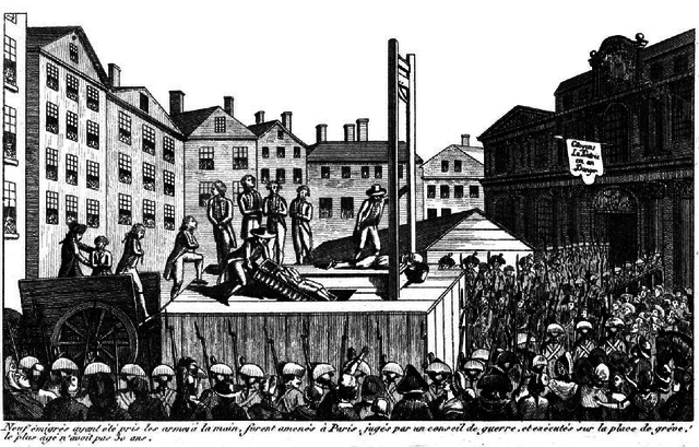 Comienzo de la política del Terror