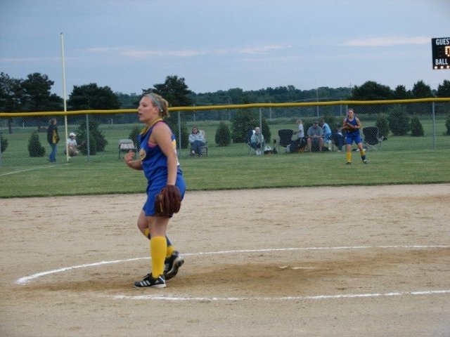 First High School Softball Game
