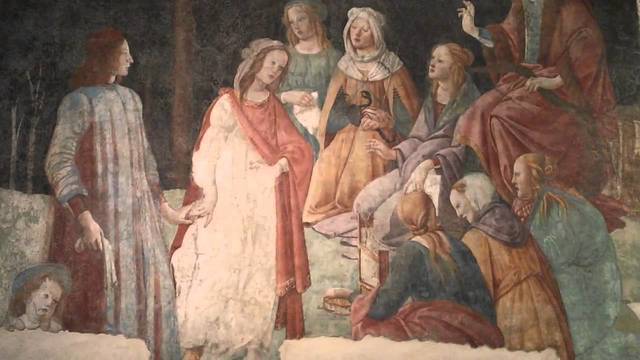"Un jeune homme présenté par Vénus aux sept arts libéraux" - Boticelli