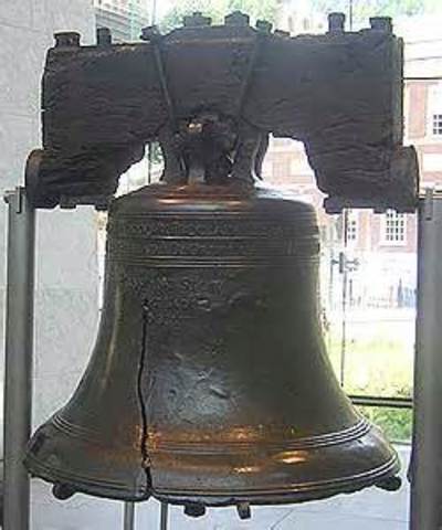 Ringing of the freedom bell