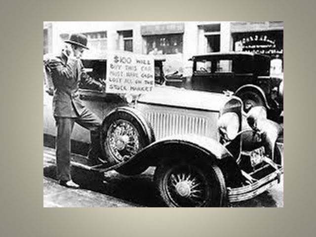 False Prosperity: People relied too much on mass production and too much clothing, farming equipment, and auto mobiles were produced, but people could not afford these products.