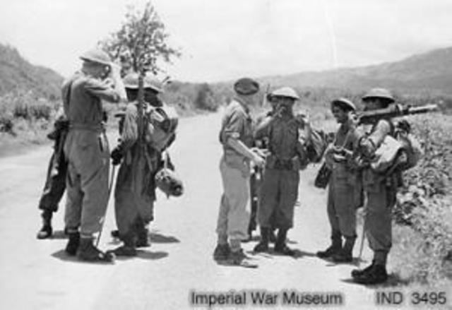Japanese begin offensive toward Imphal Kohima