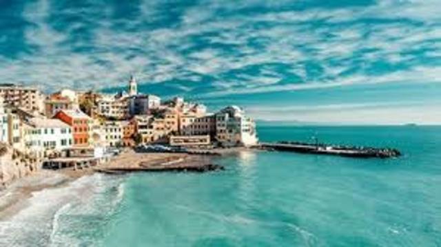 Chegada do Cavaleiro a Génova