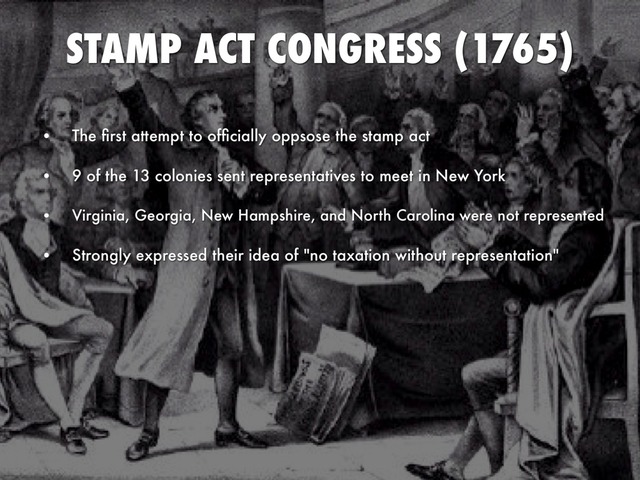 Stamp act congress