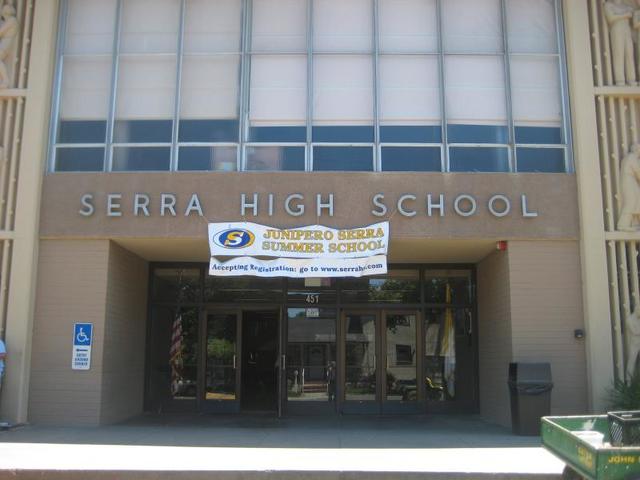 Tom attended Junipero Serra High