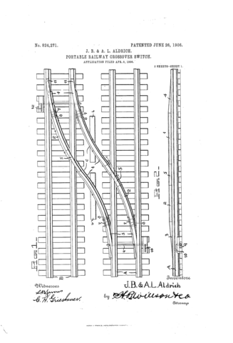 The Railway Switch is Patented