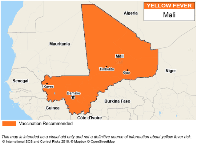 Yellow Fever 2005 in Mali