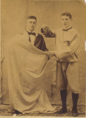 Harry and his brother performed together.