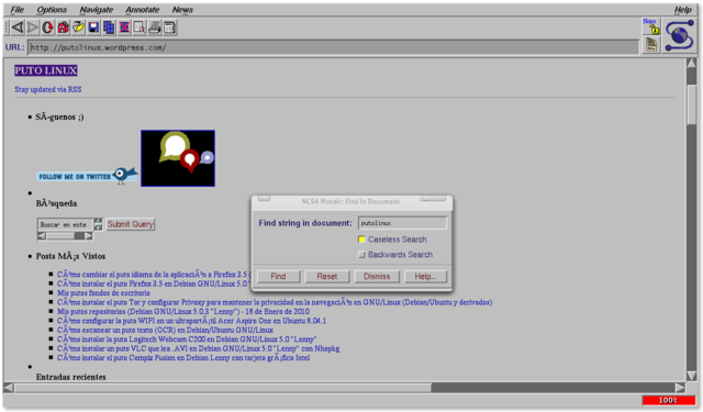 Primer navegador para internet