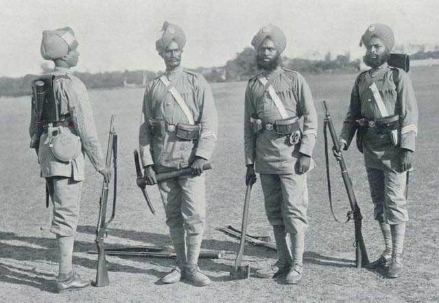 Vellore Mutiny *picture is of sepoy uniforms*