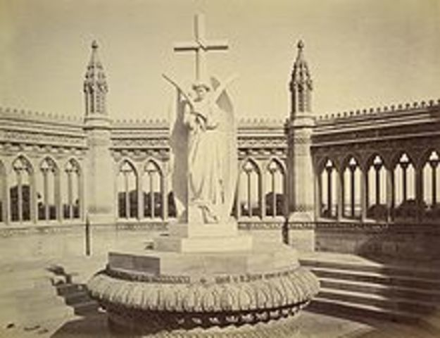 Indian Rebellion/Indian War of Independance *picture is of memorial dedicated to the lost lives of the mutiny*