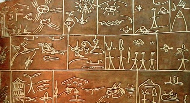 Escritura pictográfica (año 350,00 a.C)