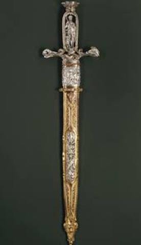 Given Ornamental Sword