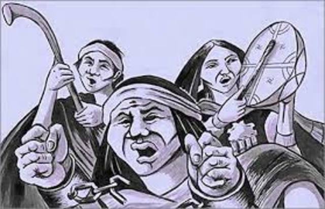 Rebeliones población brasileña S.XVIII