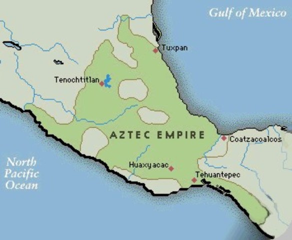 Cortes conquers Aztec Empire