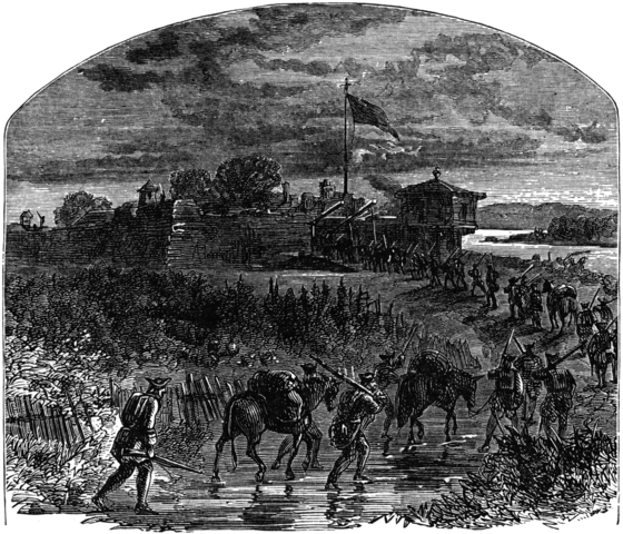 Fort Duquesne destroyed