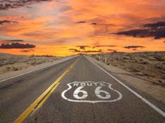 Route 66 is opened