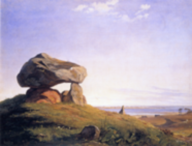 En gravhøj fra oldtiden på Refnæs