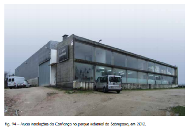 Confiança muda de instalações