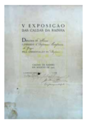 Diploma de Honra em feira