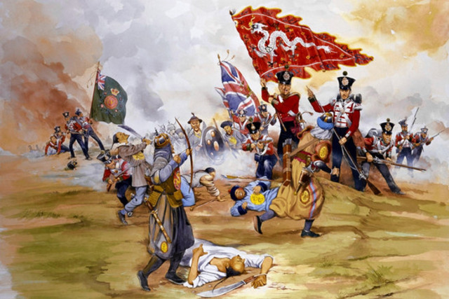 Opium War 1700s