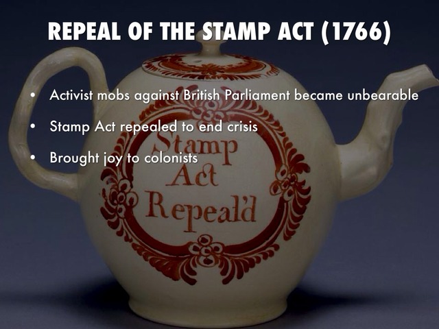 Repeal of the Stamp Act