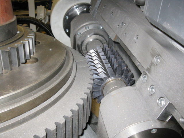 The first gear hobbing machine
