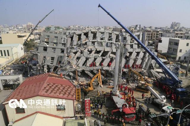 En Taiwán, un terremoto de 6,4 grados de la Escala de Mercalli