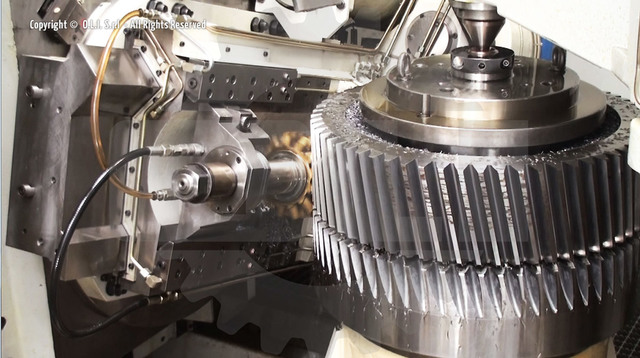 The first NC gear hobbing machine