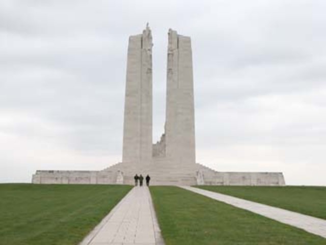 The battle of Vimy Ridge
