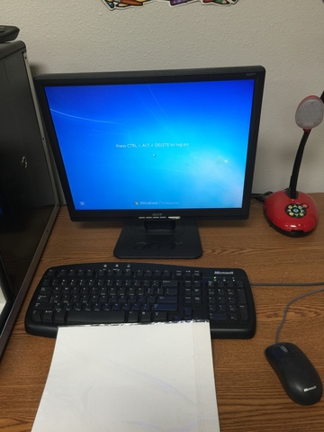 LCD Desktop Computer Screen