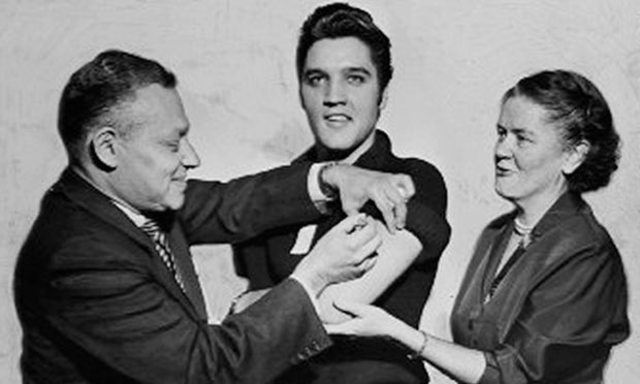 Elvis helps with medicine