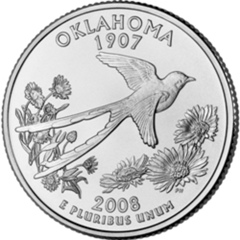Oklahoma Quarter Released