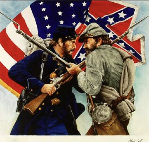 The Civil War begins in the United States