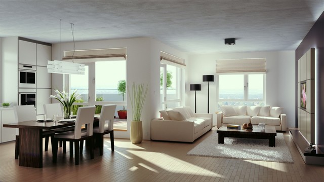 We'll rent an appartment