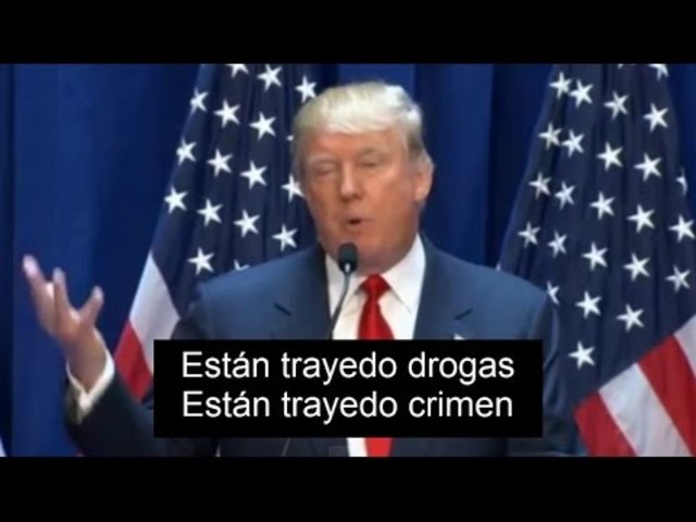 Donald Trump insulta a los mexicanos al anunciar su candidatura