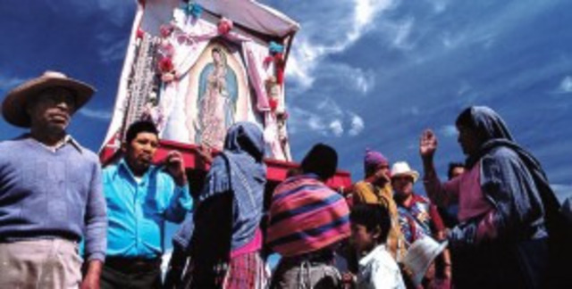 Day of  Guadalupe’s Virgin