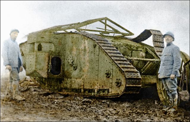 first major use of tanks